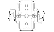 Q9U25A - HP Aruba AP-MNT-W4 Low Profile Basic Mount Kit, Spare - Refurb'd