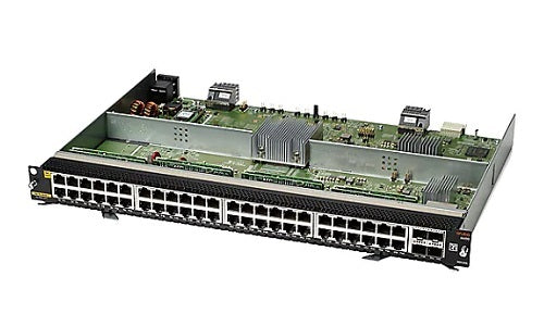 R0X40B - HPE Aruba 6400 48P 1GbE Cls6 PoE 4SFP56 Module - New