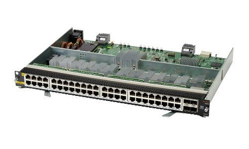 R0X41A - HPE Aruba 6400 48P Smart Rate Cls6 PoE 4SFP56 Module - Refurb'd