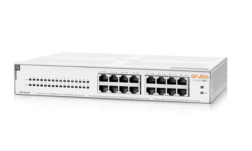 R8R48A - HP Aruba Instant On 1430 16G Class4 PoE 124W Switch - Refurb'd