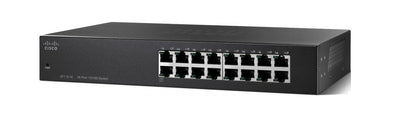 SF110-16-NA - Cisco SF110-16 Unmanaged Small Business Switch, 16 Port 10/100 - Refurb'd