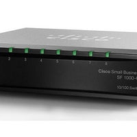 SF110D-08-NA - Cisco SF110D-08 Unmanaged Small Business Switch, 8 Port 10/100 - New