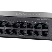 SF110D-16-NA - Cisco SF110D-16 Unmanaged Small Business Switch, 16 Port 10/100 Desktop - Refurb'd