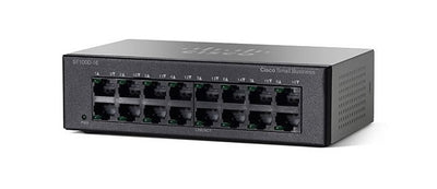 SF110D-16-NA - Cisco SF110D-16 Unmanaged Small Business Switch, 16 Port 10/100 Desktop - Refurb'd