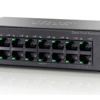 SF110D-16HP-NA - Cisco SF110D-16HP Unmanaged Small Business Switch, 16 Port 10/100 PoE - New