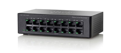 SF110D-16HP-NA - Cisco SF110D-16HP Unmanaged Small Business Switch, 16 Port 10/100 PoE - New