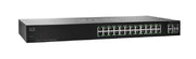 SF112-24-NA - Cisco SF112-24 Unmanaged Small Business Switch, 24 Port/2 Combo Mini-GBIC Slots - New