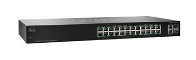 SF112-24-NA - Cisco SF112-24 Unmanaged Small Business Switch, 24 Port/2 Combo Mini-GBIC Slots - Refurb'd