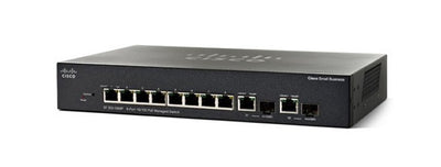 SF302-08MPP-K9-NA - Cisco Small Business SF302-08MPP Managed Switch, 8 Port 10/100, 124w PoE - New