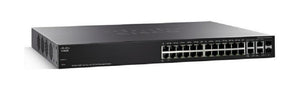 SF350-24-K9-NA - Cisco Small Business SF350-24 Managed Switch, 24 10/100 with 2 Gigabit SFP Combo & 2 SFP Ports - Refurb'd
