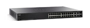 SF350-24MP-K9-NA - Cisco Small Business SF350-24MP Managed Switch, 24 10/100 with 2 Gigabit SFP Combo & 2 SFP Ports, 375w PoE - New