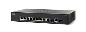 SF352-08-K9-NA - Cisco Small Business SF352-08 Managed Switch, 8 10/100 and 2 Gigabit SFP Combo Ports - Refurb'd