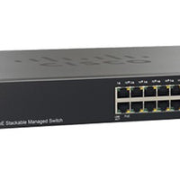 SF500-24MP-K9-NA - Cisco SF500-24MP Stackable Managed Switch, 24 10/100 PoE+ and 4 Gigabit Ethernet Ports, 370w PoE - New