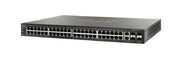 SF550X-48-K9-NA - Cisco SF550X-48 Stackable Managed Switch, 48 10/100 and 4 10Gig Ethernet Ports - New