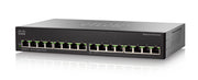 SG110-16-NA - Cisco SG110-16 Unmanaged Small Business Switch, 16 Port Gigabit - New