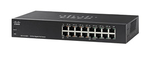 SG110-16HP-NA - Cisco SG110-16HP Unmanaged Small Business Switch, 16 Port Gigabit PoE - Refurb'd