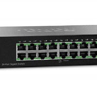 SG112-24-NA - Cisco SG112-24 Unmanaged Small Business Switch, Compact 24 Gigabit/2 Mini GBIC Ports - New