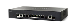 SG200-10FP-NA - Cisco SG200-10FP Small Business Smart Switch, 10 Port Gigabit PoE - Refurb'd
