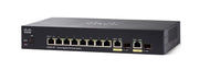 SG250-10P-K9-NA - Cisco SG250-10P Smart Switch, 8 Gigabit/2 SFP Combo Ports, PoE - Refurb'd