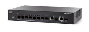 SG300-10SFP-K9-NA - Cisco Small Business SG300-10SFP Managed Switch, 8 Gigabit SFP/2 Mini GBIC Combo Ports - Refurb'd