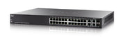 SG300-28PP-K9-NA - Cisco Small Business SG300-28PP Managed Switch, 26 Gigabit/2 Mini GBIC Combo Ports, 180w PoE - Refurb'd