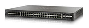 SG350X-48P-K9-NA - Cisco SG350X-48P Stackable Managed Switch, 48 Gigabit PoE+ with 2 10Gig/10Gig SFP+ Combo and 2 SFP+ Ports, 382w PoE - New