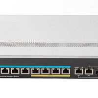 SG350X-8PMD-K9-NA - Cisco SG350X-8PMD Stackable Managed Switch, 8 2.5G PoE+ and 2 10Gig/10Gig SFP+ Combo Ports, 240w PoE - Refurb'd