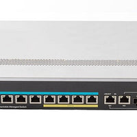 SG350X-8PMD-K9-NA - Cisco SG350X-8PMD Stackable Managed Switch, 8 2.5G PoE+ and 2 10Gig/10Gig SFP+ Combo Ports, 240w PoE - New