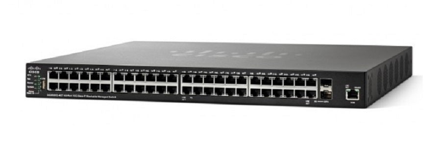 SG350XG-48T-K9-NA - Cisco SG350XG-48T Stackable Managed Switch, 48 10GBase-T and 2 10Gig SFP+ Ports - New