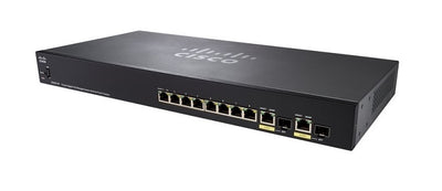 SG355-10P-K9-NA - Cisco Small Business SG355-10P Managed Switch, 8 Gigabit Ehternet and 2 Gigabit SFP Combo Ports, 62w PoE - New