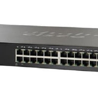 SG500X-24P-K9-NA - Cisco SG500X-24P Stackable Managed Switch, 24 Gigabit and 4 10Gig Ethernet SFP+ Ports, 375 PoE - New