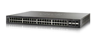 SG500X-48MP-K9-NA - Cisco SG500X-48MPP Stackable Managed Switch, 48 Gigabit and 4 10Gig Ethernet SFP+ Ports, 740 PoE - New