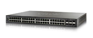 SG500X-48MP-K9-NA - Cisco SG500X-48MPP Stackable Managed Switch, 48 Gigabit and 4 10Gig Ethernet SFP+ Ports, 740 PoE - Refurb'd