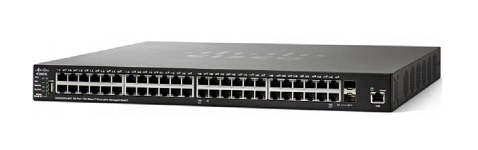 SG550X-48-K9-NA - Cisco SG550X-48 Stackable Managed Switch, 48 Gigabit and 4 10Gig Ethernet Ports - Refurb'd