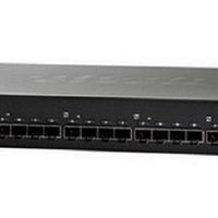 SG550XG-24F-K9-NA - Cisco SG550X-24F Stackable Managed Switch, 24 10Gig Ethernet SFP+ and 2 10Gig Ethernet 10GBase-T Ports - Refurb'd