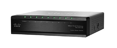 SLM2008T-NA - Cisco SG200-08 Small Business Smart Switch, 8 Port Gigabit - Refurb'd