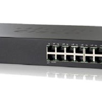 SLM2016T-NA - Cisco SG200-18 Small Business Smart Switch, 16 Gigabit/2 Combo Mini GBIC Ports - Refurb'd