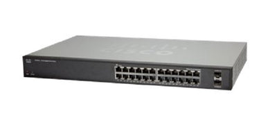 SLM2024PT-NA - Cisco SG200-26P Small Business Smart Switch, 24 Gigabit/2 Combo Mini GBIC Ports, PoE - Refurb'd