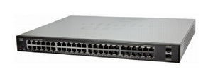 SLM2048PT-NA - Cisco SG200-50P Small Business Smart Switch, 48 Gigabit/2 Combo Mini GBIC Ports, PoE - New