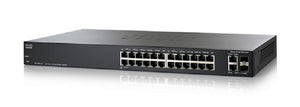 SLM224PT-NA - Cisco SF200-24P Small Business Smart Switch, 24 Port 10/100, PoE - New