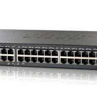SLM248PT-NA - Cisco SF200-48P Small Business Smart Switch, 48 Port 10/100, PoE - Refurb'd