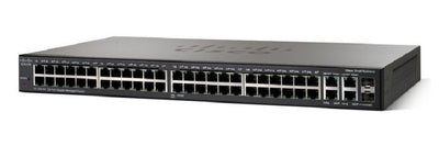 SRW2048-K9-NA - Cisco Small Business SG300-52 Managed Switch, 50 Gigabit/2 Combo Mini GBIC Ports - New