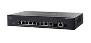 SRW208G-K9-NA - Cisco Small Business SF302-08 Managed Switch, 8 10/100 and 2 Combo Mini GBIC Ports - Refurb'd