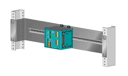 STK-RACK-DINRAIL - Cisco DIN Rail Mounting Kit, 19 inches - New