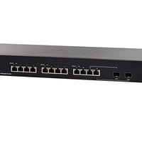 SX350X-12-K9-NA - Cisco SX350X-12 Stackable Managed Switch, 12 10GBase-T and 2 10Gig SFP+ Ports - New