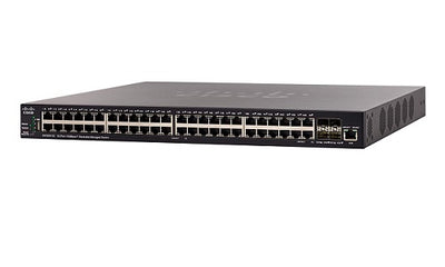 SX350X-52-K9-NA - Cisco SX350X-52 Stackable Managed Switch, 48 10GBase-T and 4 10Gig SFP+ Ports - Refurb'd