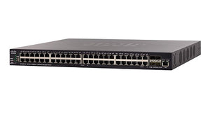 SX350X-52-K9-NA - Cisco SX350X-52 Stackable Managed Switch, 48 10GBase-T and 4 10Gig SFP+ Ports - New