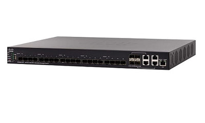 SX550X-24F-K9-NA - Cisco SG550X-24F Stackable Managed Switch, 24 10Gig Ethernet SFP+ and 4 10Gig Ethernet 10GBase-T Ports - New