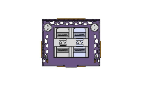 VIM5-4XE - Extreme Networks X465 SFP+ LRM/ MACsec Expansion Module - Refurb'd