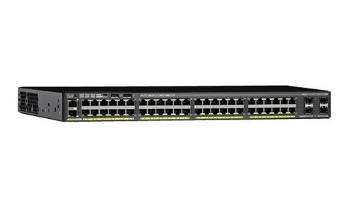 WS-C2960X-48LPS-L - Cisco Catalyst 2960X Network Switch - New
